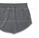 lace stitch shorts