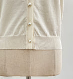 Luna Color Matching Collar Knit Cardigan