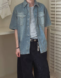 Summer New Cooling Denim Shirt