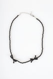 Ribbon pearl necklace