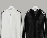 Line hood zip up