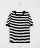 Welty Stripe Over Short Sleeve Tee