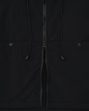 [AG] Nylon Hidden Hood Crop Vest