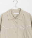 Kibiu piping collar jumper