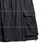 Root Stitch Cargo Bermuda Denim Pants