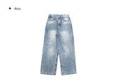 Riggers Backpocket Washing Wide Denim Pants