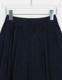 Velky corduroy banding midi skirt