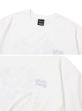 blooming bear Embroidery Short Sleeve T-shirt
