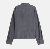 Peak Crop Striped Shirt