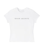 [mnem] archive smooth stretch tee