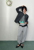 LINEN STRIPE JACKET