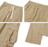 Miel Pintuck Nylon Cargo Pants