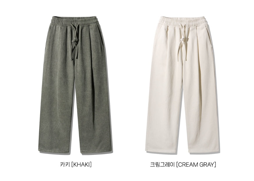★韓国の人気★【WV PROJECT】★Color Dyeing Banding Pant.s★ WV PROJECT】23FW☆ Color Dyeing Banding Pants (WV PROJECT
