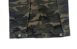 Naun Camo Back Pocket Snap Military Wide Pants