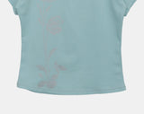 Yurem Rose Silver Short Sleeve T-shirt