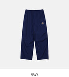 Star Patch Parachute Nylon Pants