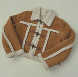 Lovely Casual Crop Duffle Full Fur Mustang