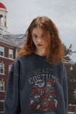 Magic Zoo Raglan Pigment Sweatshirt
