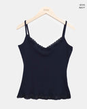 Radiun Lace V-Neck Slim Sleeveless