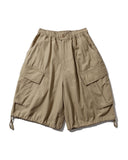 [AG] Rib stop Cargo Half Pants
