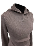 Dry hooded knitwear