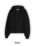 Perus Pocket Crop Hood Zip-Up
