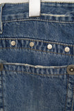 (W) Rock Blue Stud Jeans