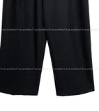 Leberry wide two tuck slacks
