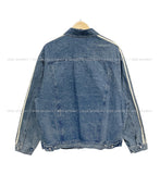 (UNISEX) Tres Line Denim Jacket