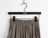 Elo Summer Fabric Banding Long Wide Pants