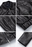 Washed Leather Jacket