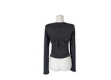 Cabo Wrap Bustier Stripe T-Shirt