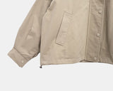 Ohen Color Matching Collar Field Jacket