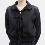 Bonnie Two Way Ribbon Zip-Up