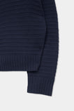 Rogers round emboss cardigan