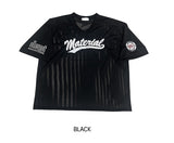 Beskitt V-neck mesh short-sleeved