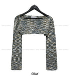 Sentique Cropped Bolero Knitwear