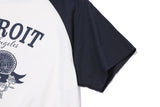 Detroit Raglan Short Sleeve Tee