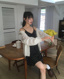 [MADE] Handel Ribbon Strap Dot Layered Mini One Piece