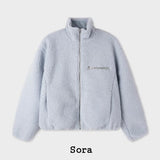 Fog High Neck Zipper Fleece Jacket
