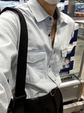 Light blue shirt