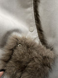 Recho Adjust Fur Suede Jacket