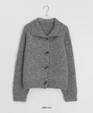 Kinemo Boucle Duffel Wool Cardigan