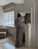 Robed Quad Pocket Wide Cotton Pants
