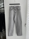 Shadow Gray Wide Denim