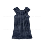 Tifo Shirred Puff Check One Piece