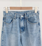 Daron Back Pocket Wide Denim Pants