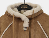 Most Fleece Hood Mustang Short Jacket