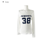 Turns 38 One-Off Number Lettering Long Sleeve T-Shirt