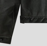 Glam Leather Stitch Jacket